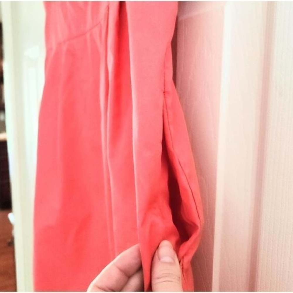 J. Crew VINTAGE Mini Dress Barbie Pink Cotton Twill, US Size 8 - Picture 5 of 5